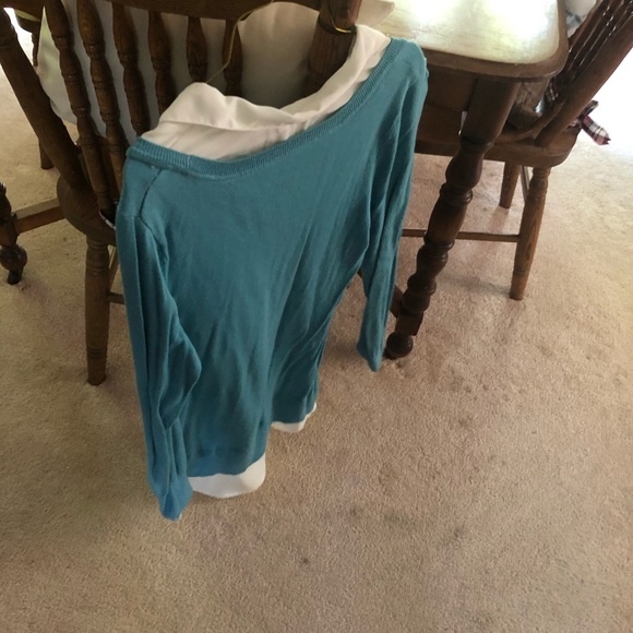 Reitmans Women’s faux shirt/sweater. - Picture 2 of 4